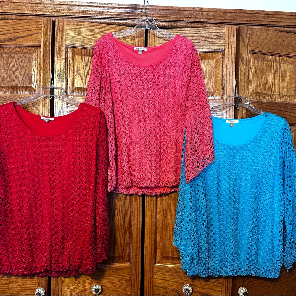 Roz & Ali / Dressbarn Tops!